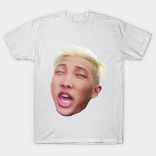 Namjoon - rap monster bts memes-face T-Shirt